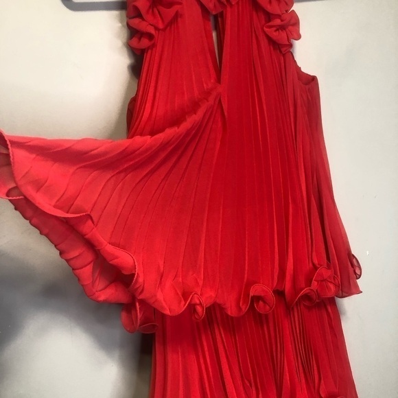 Bcbgmaxazria Arabella Pleated Cocktail Dress, size XS - Picture 4 of 10